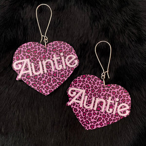 #JAZZYAUNTIE - Auntie Heart Earrings