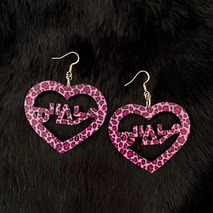 #JAZZYAUNTIE - nêhiyaw Heart Earrings