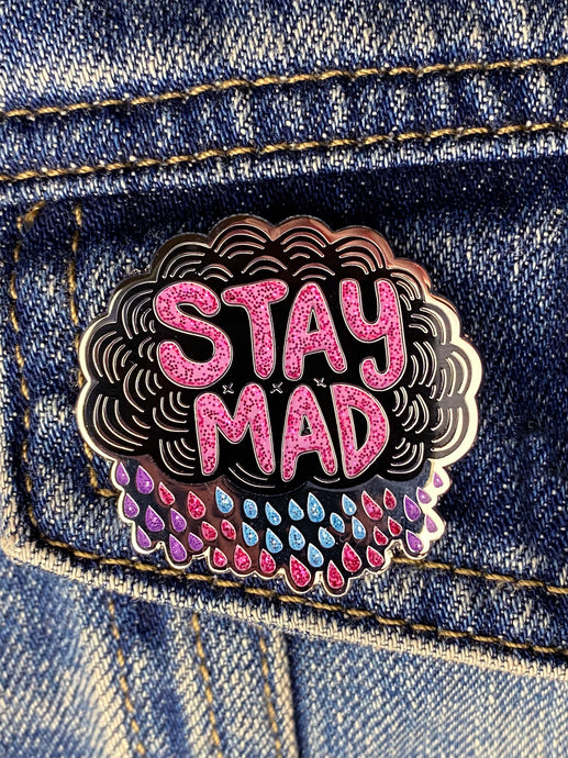 STAY MAD - Cloud Pin