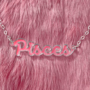 MICHELLE SOUND x PISCES birthday necklace