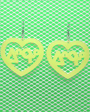 #NEONSUMMER iskwēw heart hoops